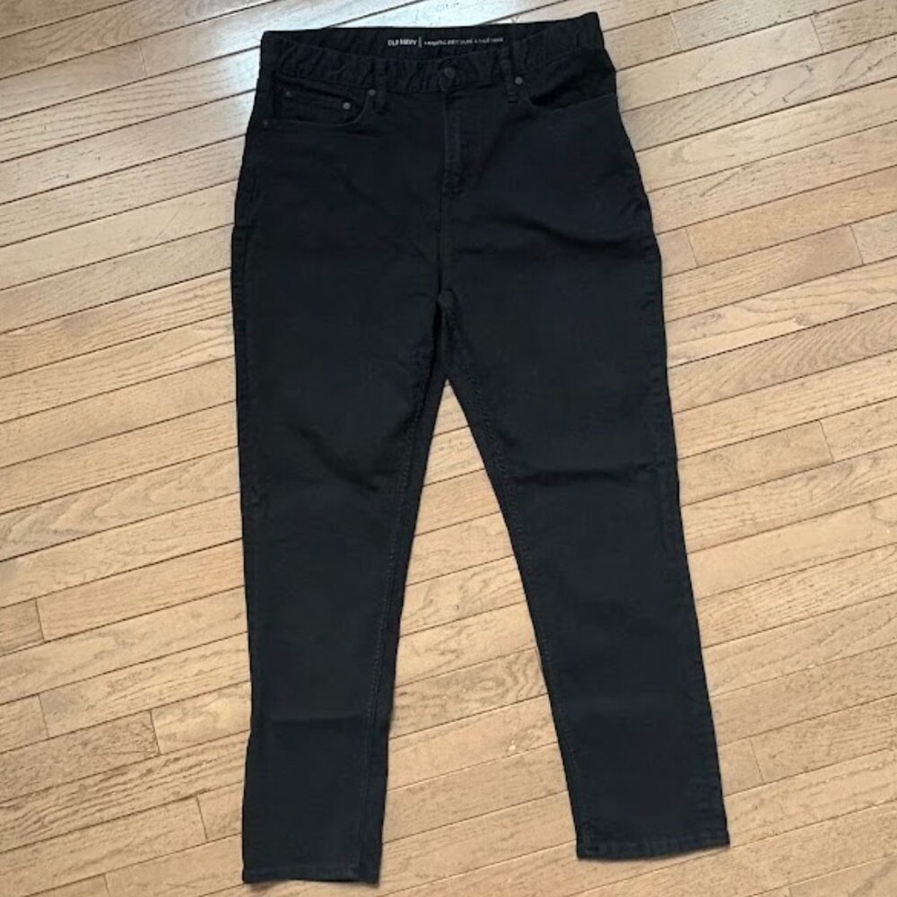 Men's Old Navy Athletic Fit Black Jeans 36x30
